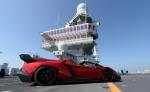 Lamborghini Veneno Roadster on Italian Navy Cavour 2014 года